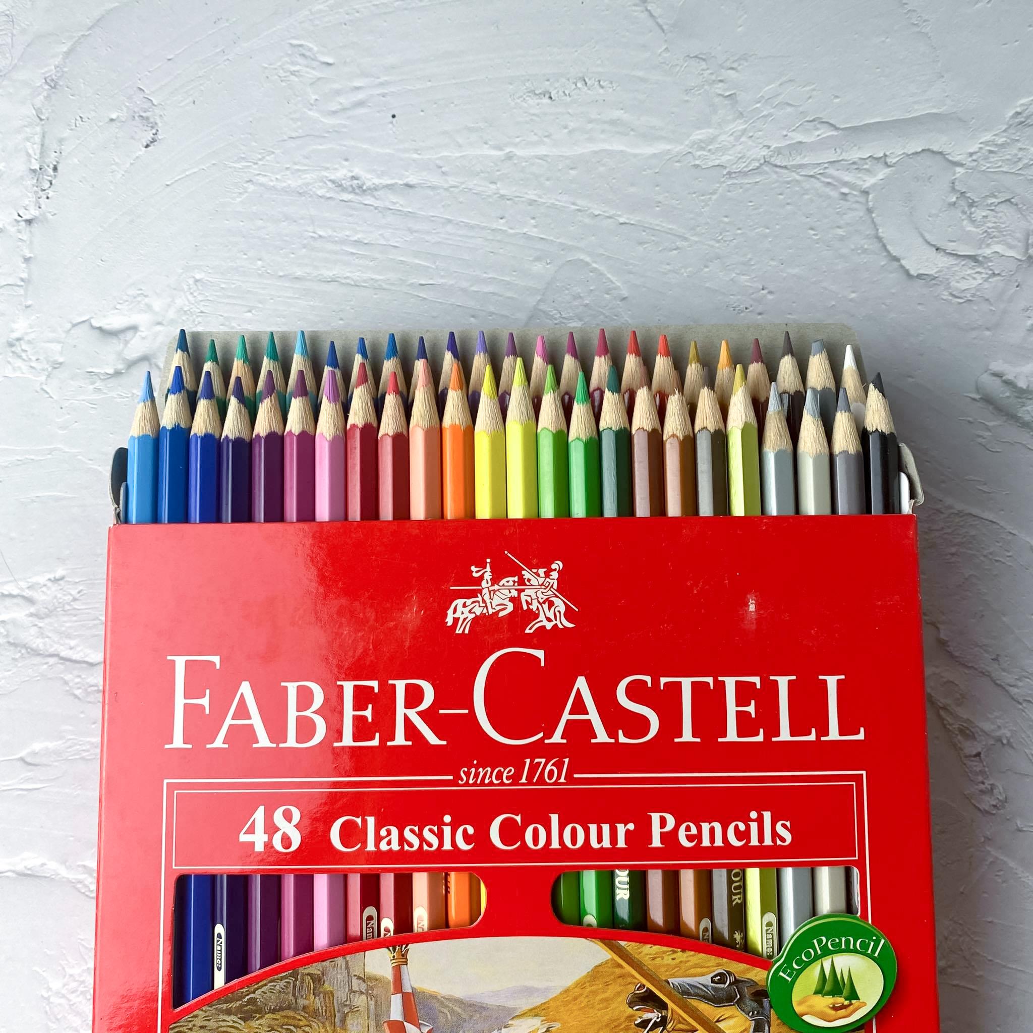 مداد رنگی 48 رنگ فابر کاستل مدل کلاسیک